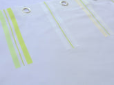 Design Scheibengardine versch. Farben HxB 50x150cm